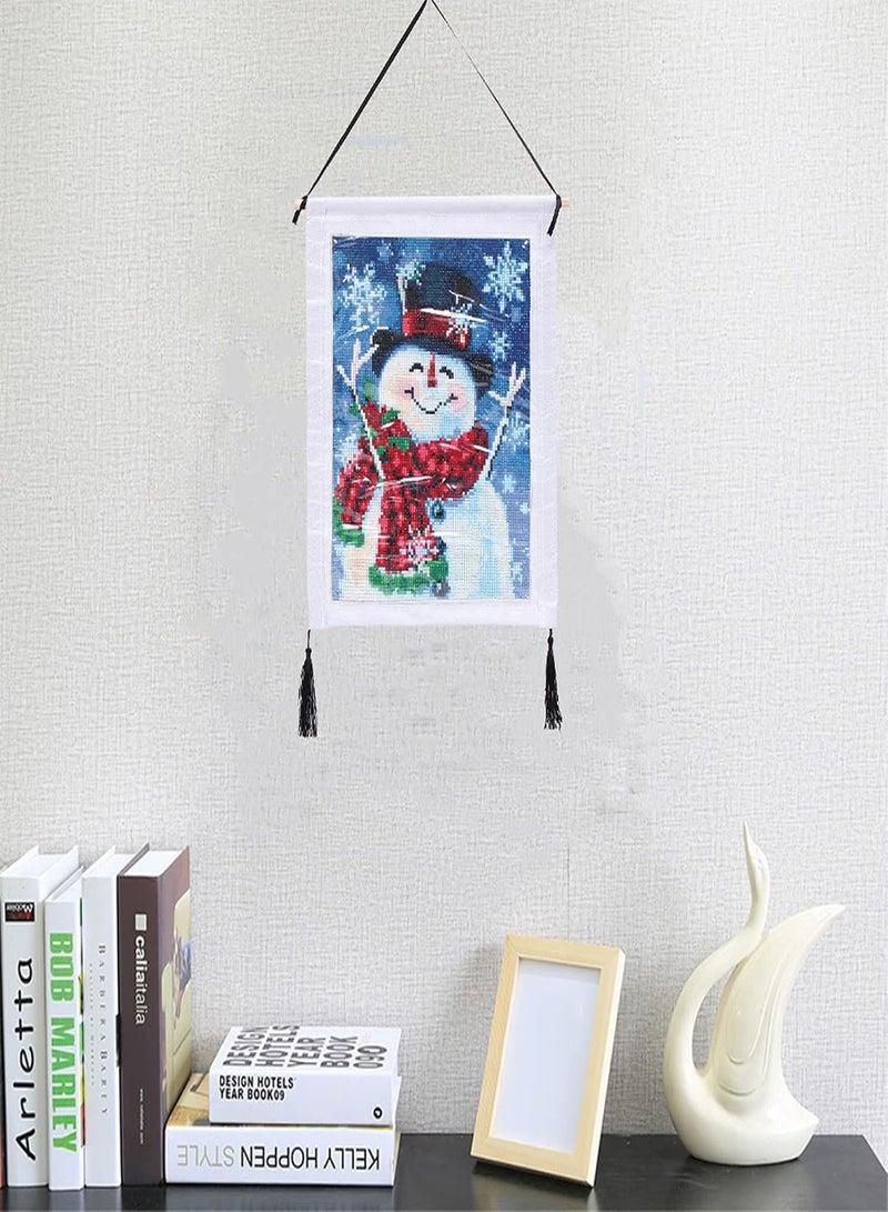 GGOOT Picture Frame Rectangle Diamonds Painting Art Picture Frame Decorative Easy to Use White 30 * 30cm - Image 4