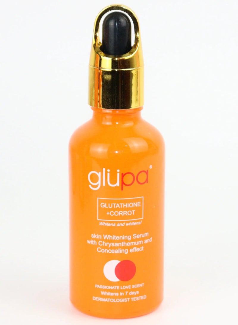 Glupa Glutathione And Carrot Skin Whitening Serum 50 ml