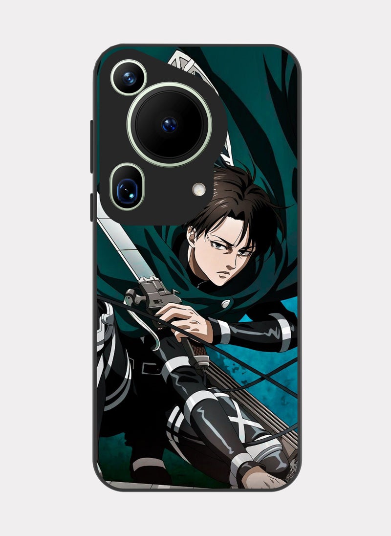 PXLAAT Huawei Pura 70 Ultra case cover Levi Ackerman Attack on Titan  - Image 1