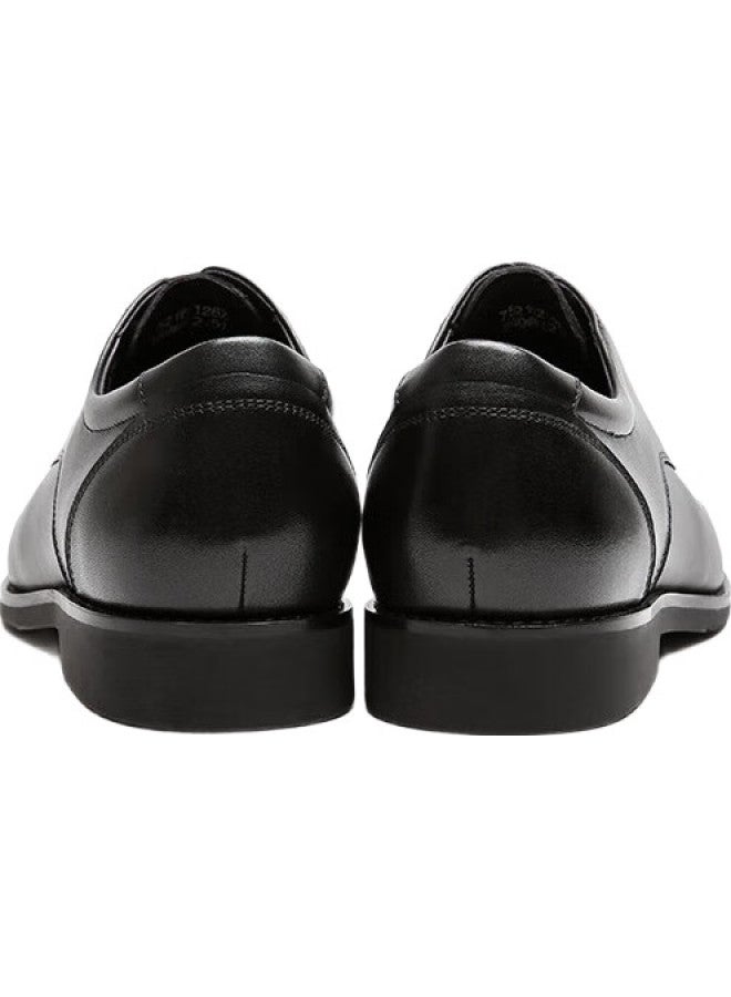 Satchi Men'S Shoes, Men'S Leather Shoes, Top-Grain Leather, Three-Joint Leather Shoes, Formal Shoes, 752162126Z77, Black A, Size 40 - Image 3