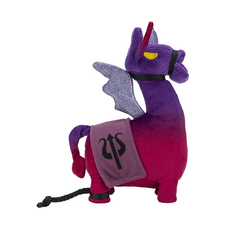 Jazwares Fortnite 7" Dark Llamacorn Plush - Image 3