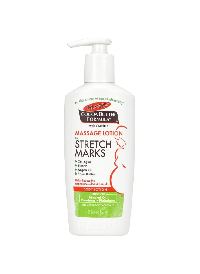PALMER'S Cocoa Butter Formula Massage Lotion for Stretch Marks, 250ml (Pack of 2)  - Image 1