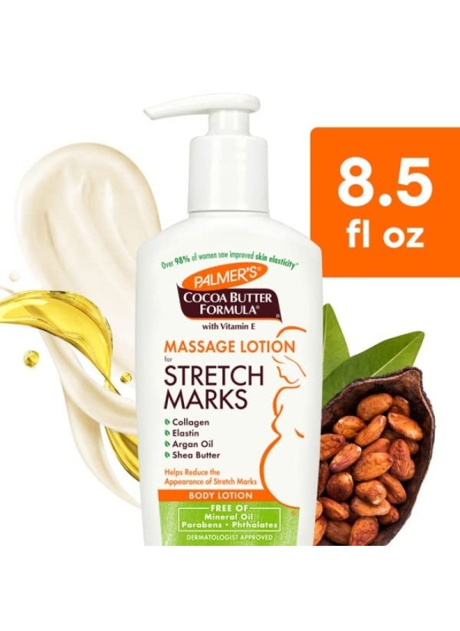 Cocoa Butter Formula Massage Lotion for Stretch Marks, 250ml (Pack of 2)