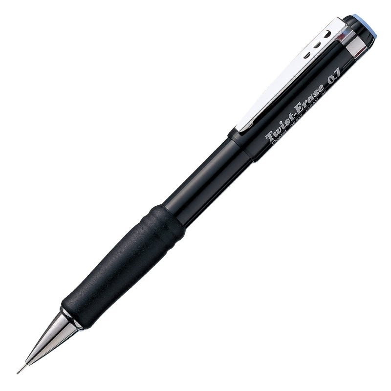 Pentel Twist-Erase III Mechanical Pencil, (0.7mm), Black Barrel, 12 Pack (QE517A) - Image 4