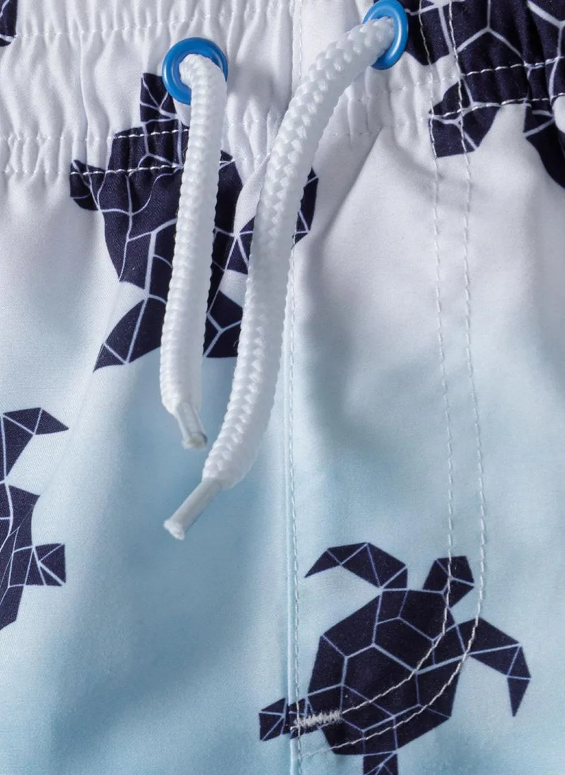 MINOTI Kids Boys  All-Over Print Board Short