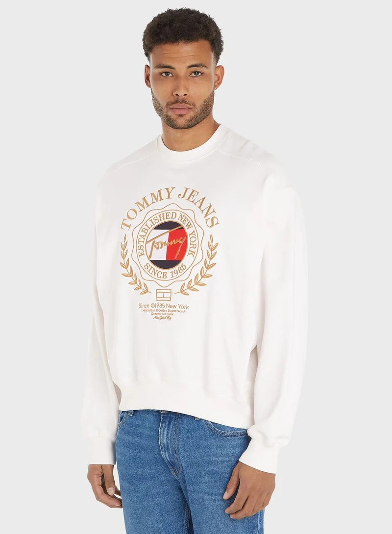 TOMMY JEANS Graphic Sweatshirt