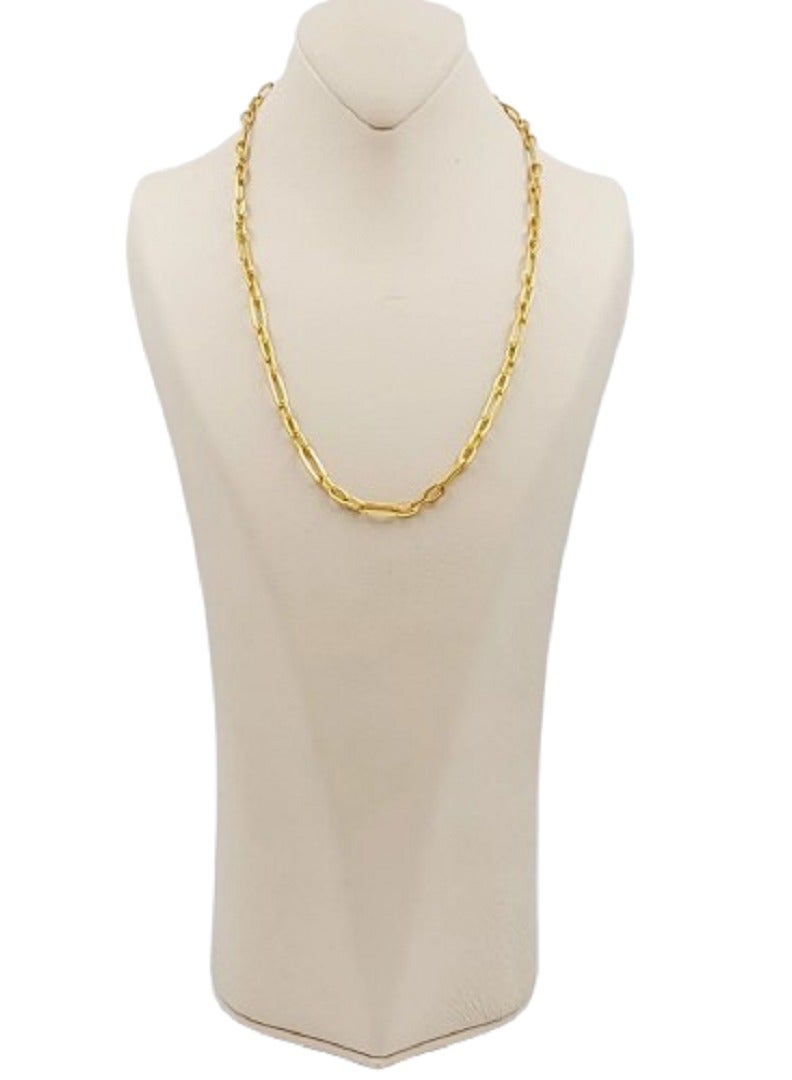 ورد مانيكان قلاده انيقه من الستانلس ستيل، فاخره قلادة عصرية بسيطة إكسسوارات هدايا نسائية من مانيكان - Image 2