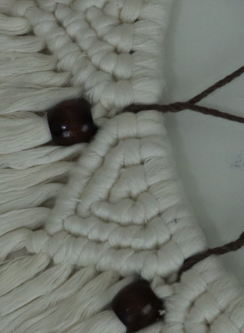 Antikiano Macrame mirrors with crescent moons for a Ramadan atmosphere - Image 3