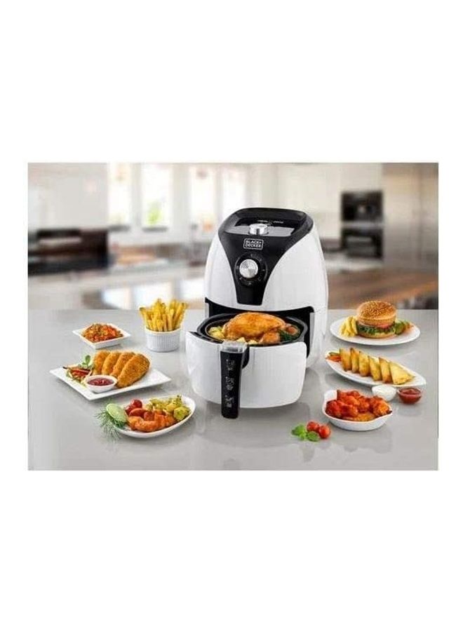 BLACK+DECKER Air Fryer With Rapid Air Convection Technology 3.5 L 1500 W AF220-B5-White Black / White - Image 4