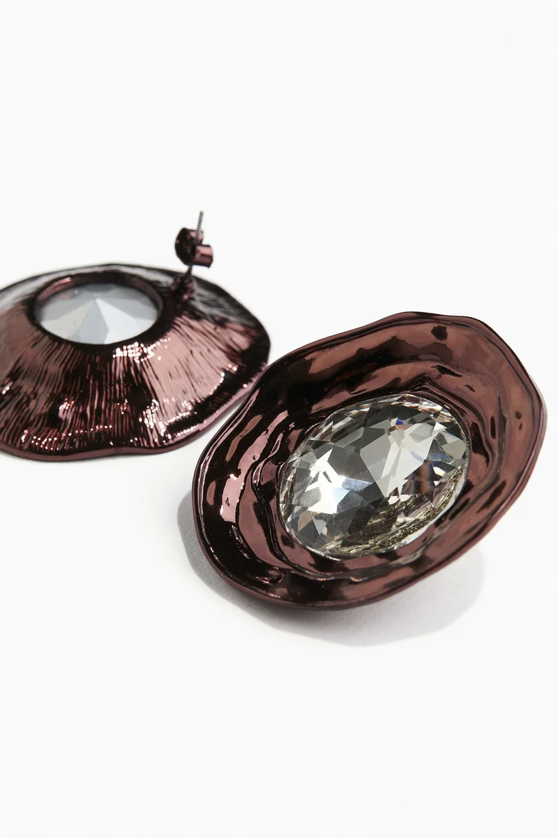 H&M Rhinestone Earrings