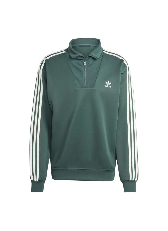 اديداس اوريجينالز adidas funnelneck TT Green Originals Men TRACK TOPS