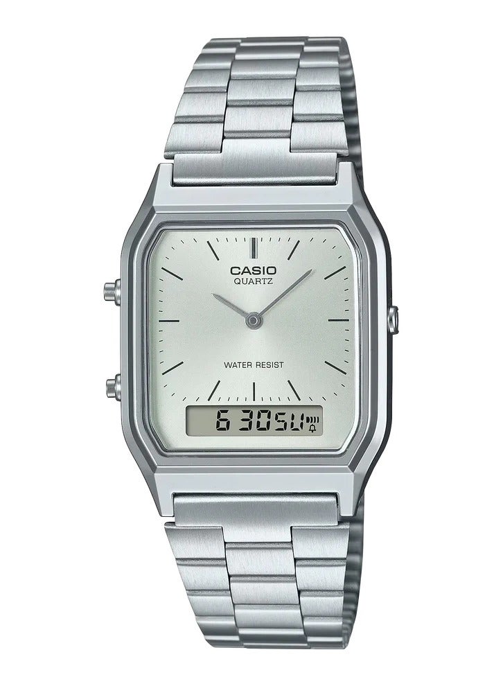 CASIO VINTAGE UNISEX WATCH AQ-230A-7AMQYDF - Image 1
