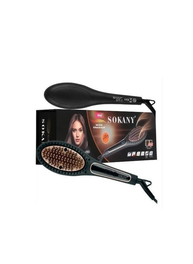 sokany Hair Straightening Brush - BR-10301 - Image 2