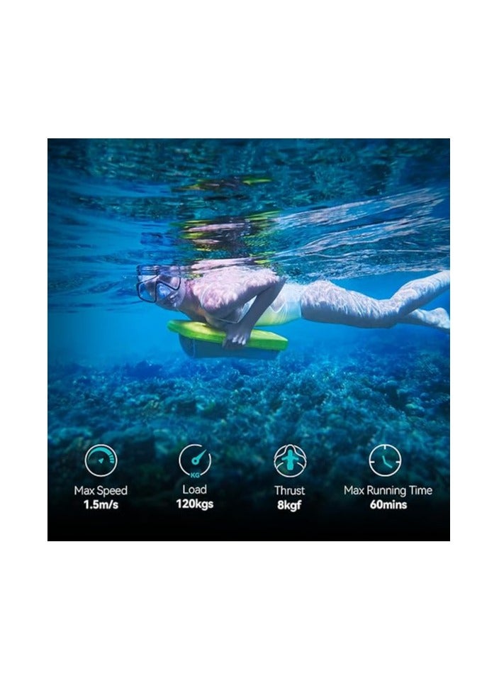 FIPKA Electric Swim Kickboard Training Aid Swimming Board with 3 Speeds for Water Sports Ideal for Adults and Kids in the Pool. - Image 2