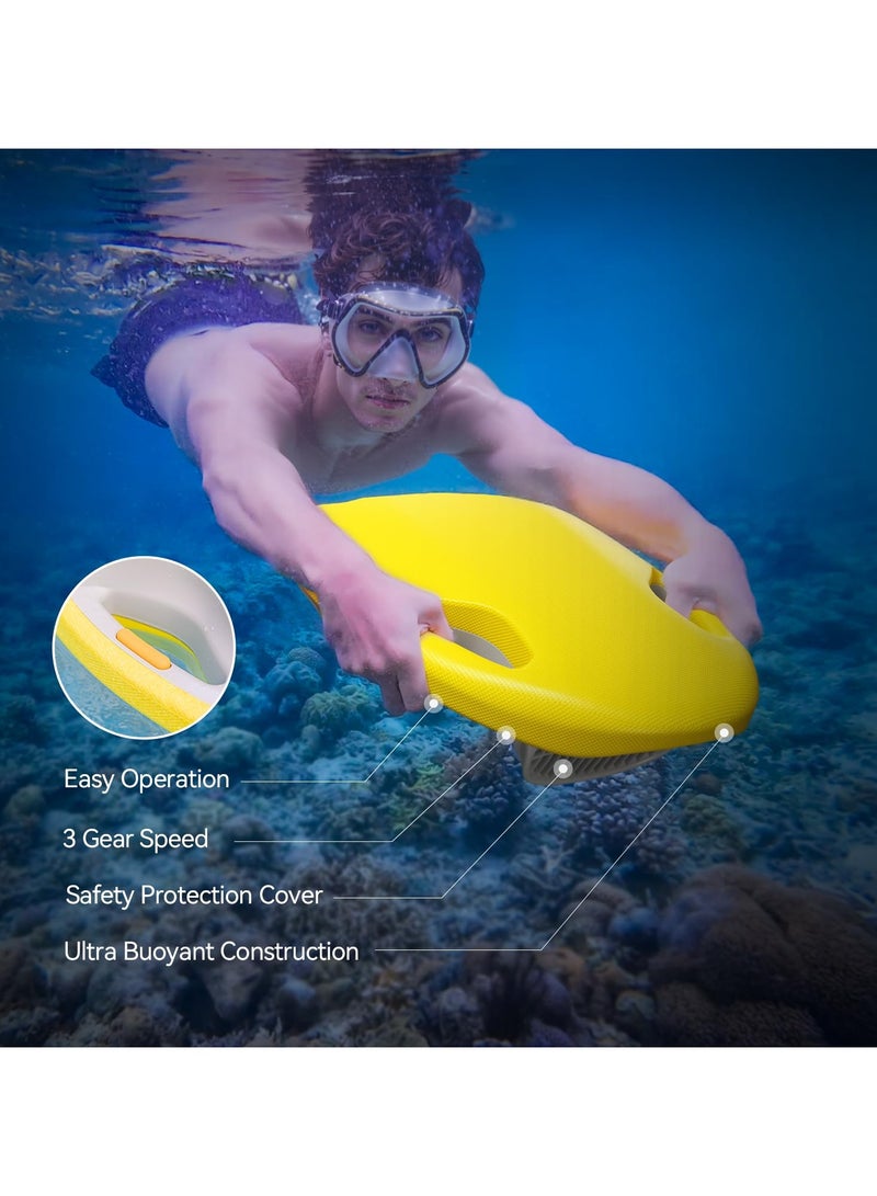 FIPKA Electric Swim Kickboard Training Aid Swimming Board with 3 Speeds for Water Sports Ideal for Adults and Kids in the Pool. - Image 4