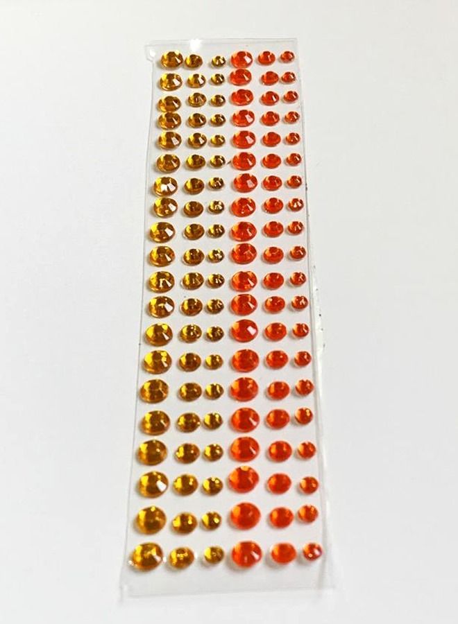 خيشة 120 قطعة ملصق تاتو للوجه والجسم مرصع بالكريستال الامع - Image 1