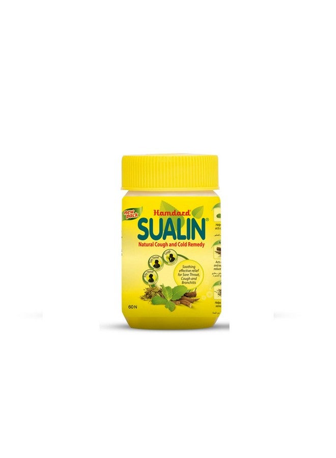 Hamdard Hamdard Sualin Tablets| Cold, Cough, 100% Pure Natural Tablets| Pack of 2 | (60x2=120 Tablets)  - Image 2
