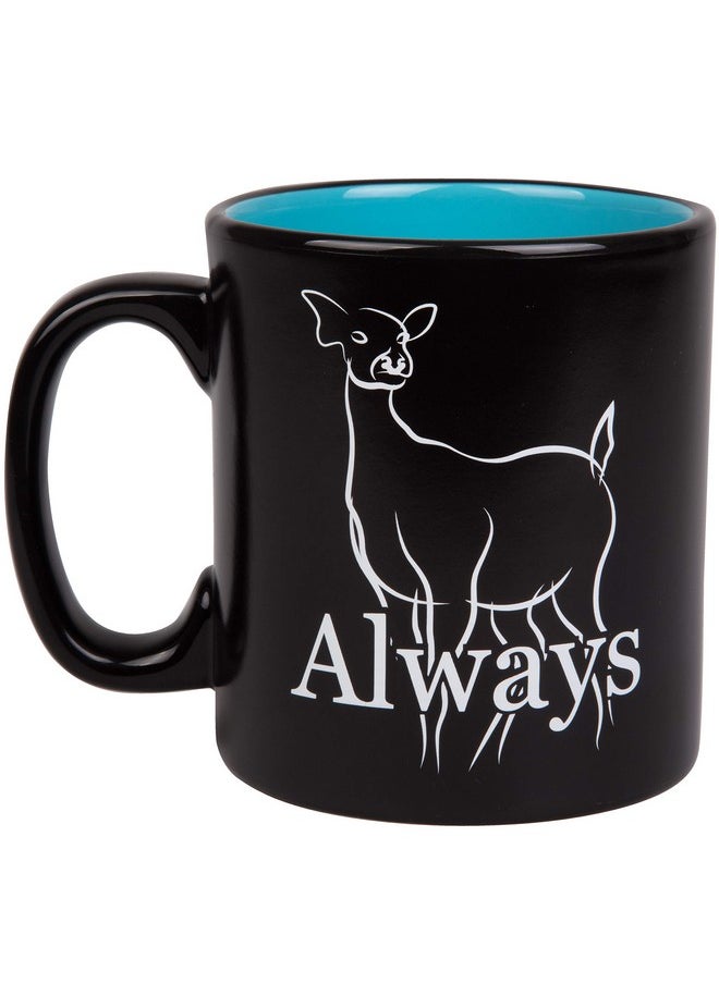 Harry Potter Harry Potter Always Heat Changing Coffee Mug, Large 20 oz - Doe Patronus Design Reveals with Heat - Officially Licensed - Book & Movie Christmas Stocking Stuffer Gift for Kids, Teens, Adults - Ceramic  - Image 3