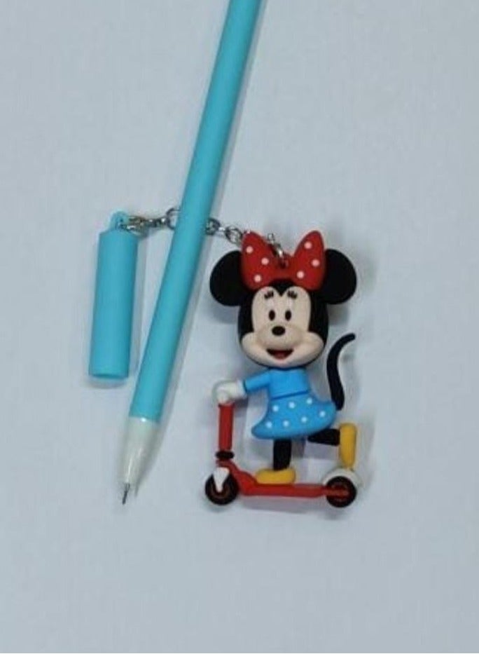 Generic Mickey Fun Pen – Multicolor Ballpoint with Cartoon Designs!"  - Image 1
