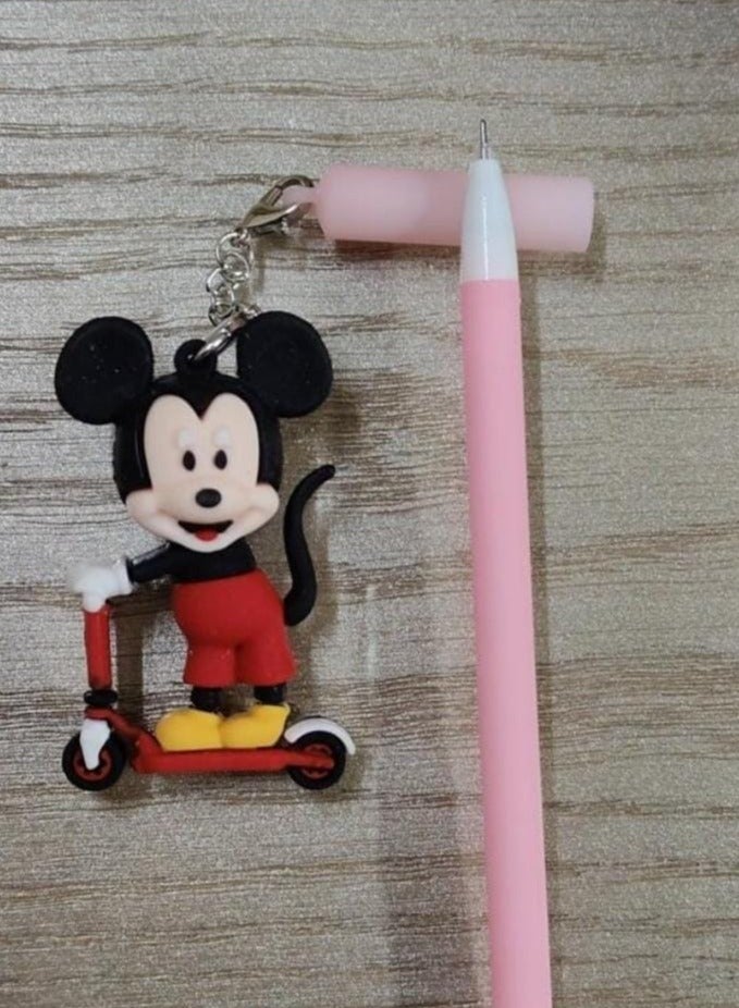 Generic Mickey Fun Pen – Multicolor Ballpoint with Cartoon Designs!"  - Image 3