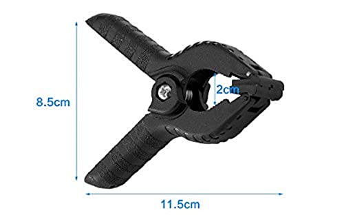 Selens 4.5 inch Heavy Duty Muslin Clamps Clips 9 Pack for Photo Studio Backdrops Backgrounds Woodworking - Image 5