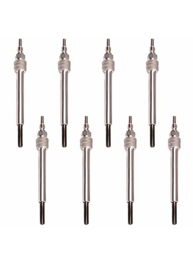 Glow Plug Set of 8 - Fits Ford 6.4L Powerstroke 2008-2010 - DK Engine Parts