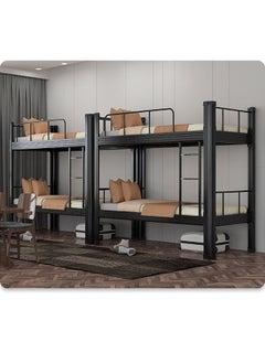 keke Double Decker Bunker Bed Sturdy Metal Frame, Space-Saving Design  - Image 4