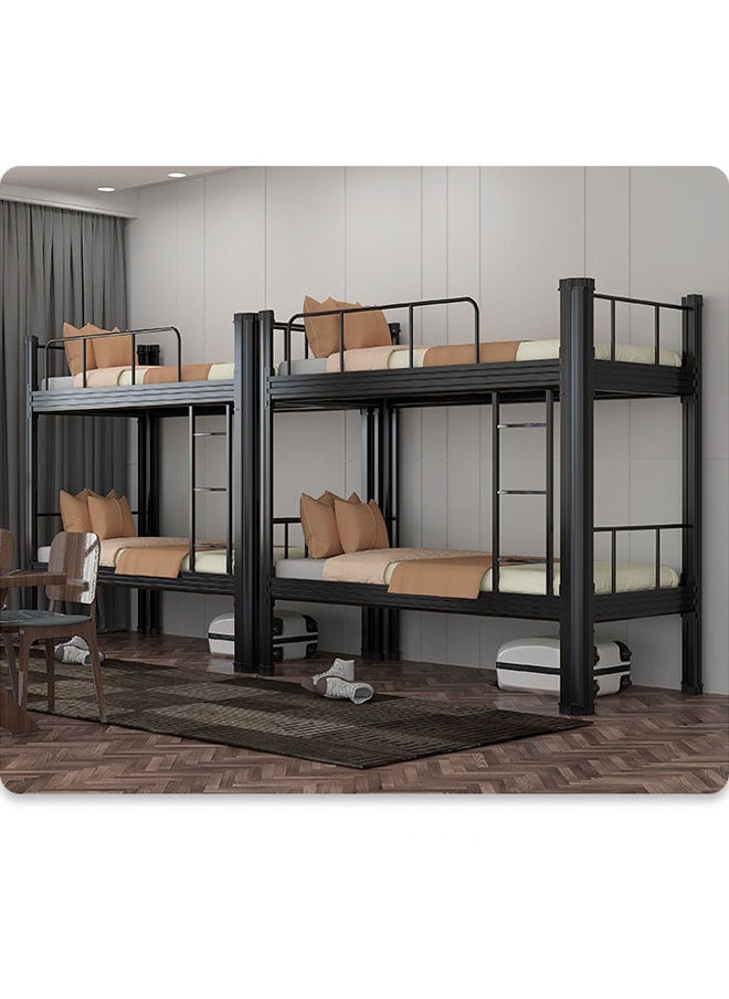keke Double Decker Bunker Bed Sturdy Metal Frame, Space-Saving Design  - Image 4