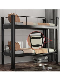 keke Double Decker Bunker Bed Sturdy Metal Frame, Space-Saving Design  - Image 2