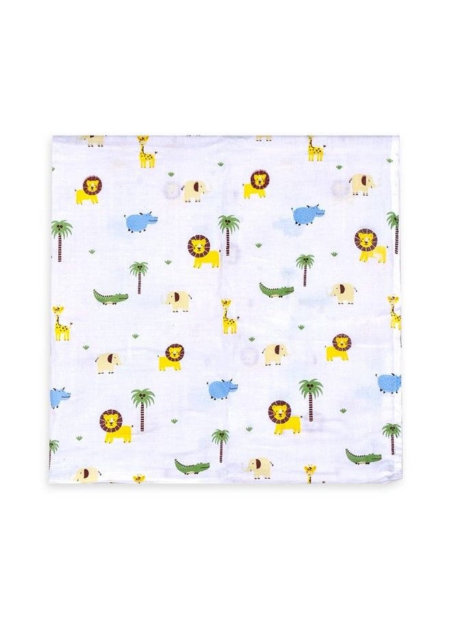 Organic Cotton Baby Muslin Swaddle 0 12 Months Pack Of 3 (Rabbit Jungle Pineapple) Lightweight (Multicolor) - pzsku/ZB6CEC0351B0B5733936EZ/45/_/1692273455/87802bd3-8ceb-42a2-9283-615bbbccd002