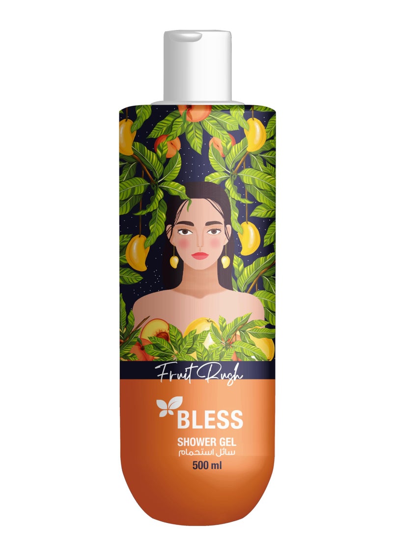 Bless Shower Gel Fruit Rush 500 ML