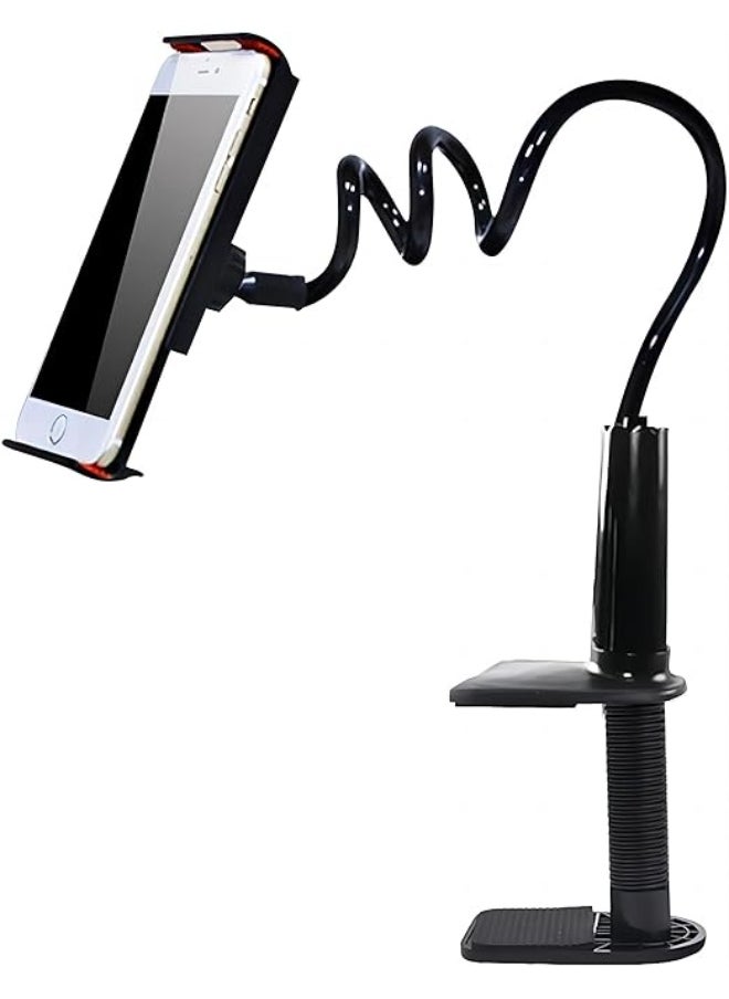 Cool Baby Style - Universal 360ºPhone Holder, 27.5" Mount Holder Arm Clip Rotating Cell Phone for Desk Phones (Black) - Image 1