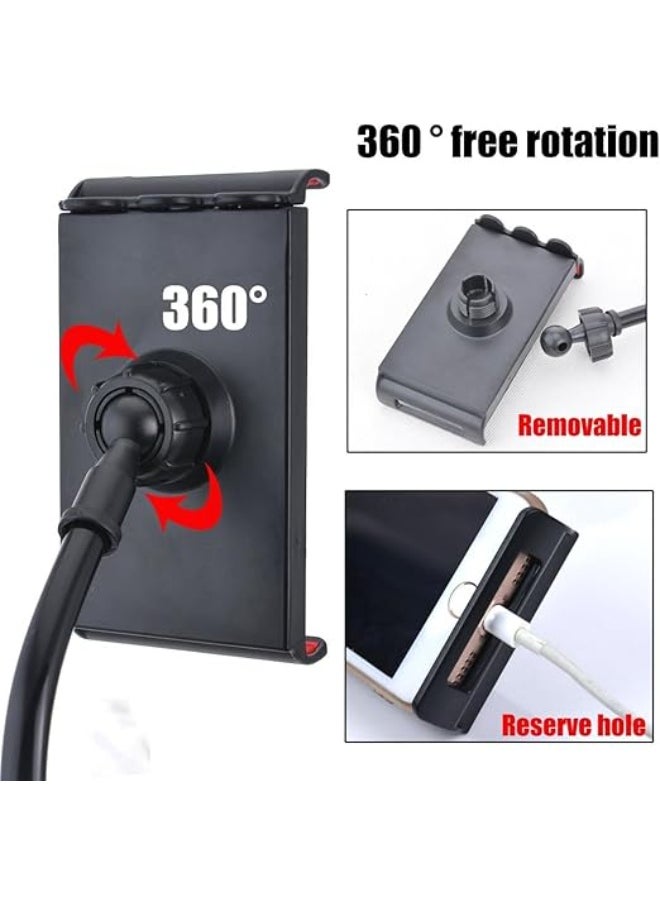 Cool Baby Style - Universal 360ºPhone Holder, 27.5" Mount Holder Arm Clip Rotating Cell Phone for Desk Phones (Black) - Image 1