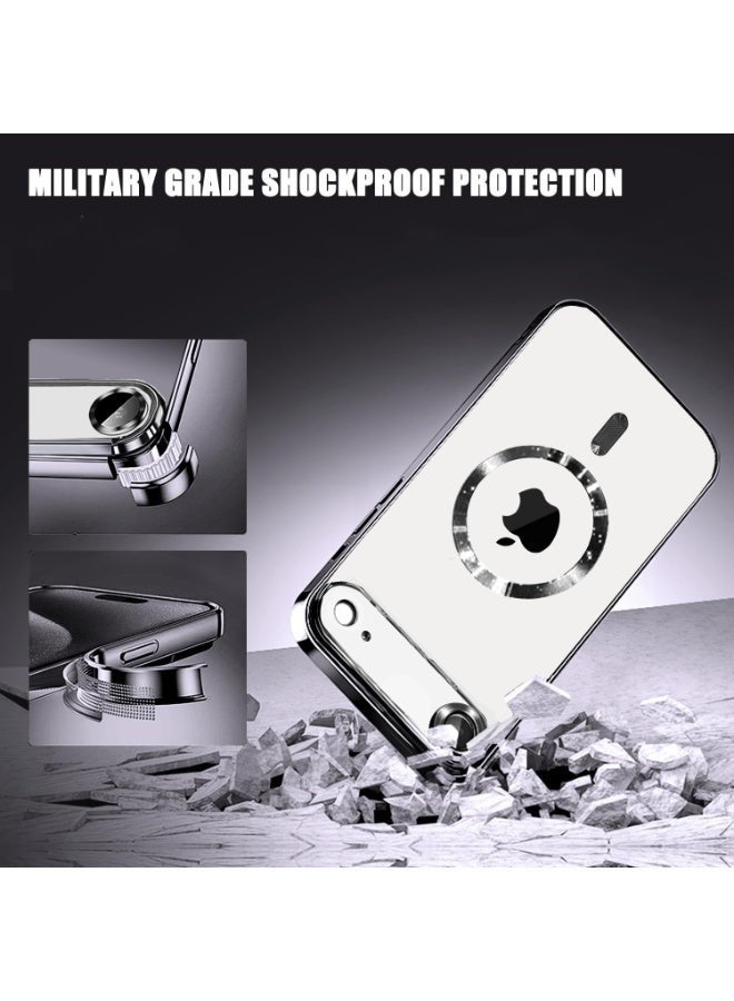 ELTRAZONE iPhone 17 Air Clear Case Compatible with Magsafe & Tempered Glass | Crystal Clear Anti-Yellow Slim Cover | Shockproof, Scratch Resistant, Full HD Screen Protector for iPhone 17 Air 6.5-Inch - Image 4