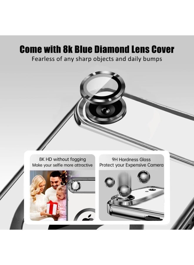 ELTRAZONE iPhone 17 Air Clear Case Compatible with Magsafe & Tempered Glass | Crystal Clear Anti-Yellow Slim Cover | Shockproof, Scratch Resistant, Full HD Screen Protector for iPhone 17 Air 6.5-Inch - Image 5