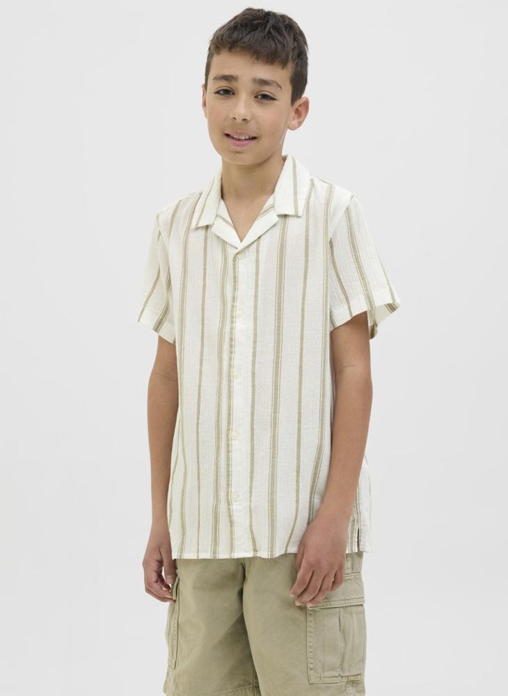 Jack & Jones Junior Kids Stripe Shirt  - Image 1