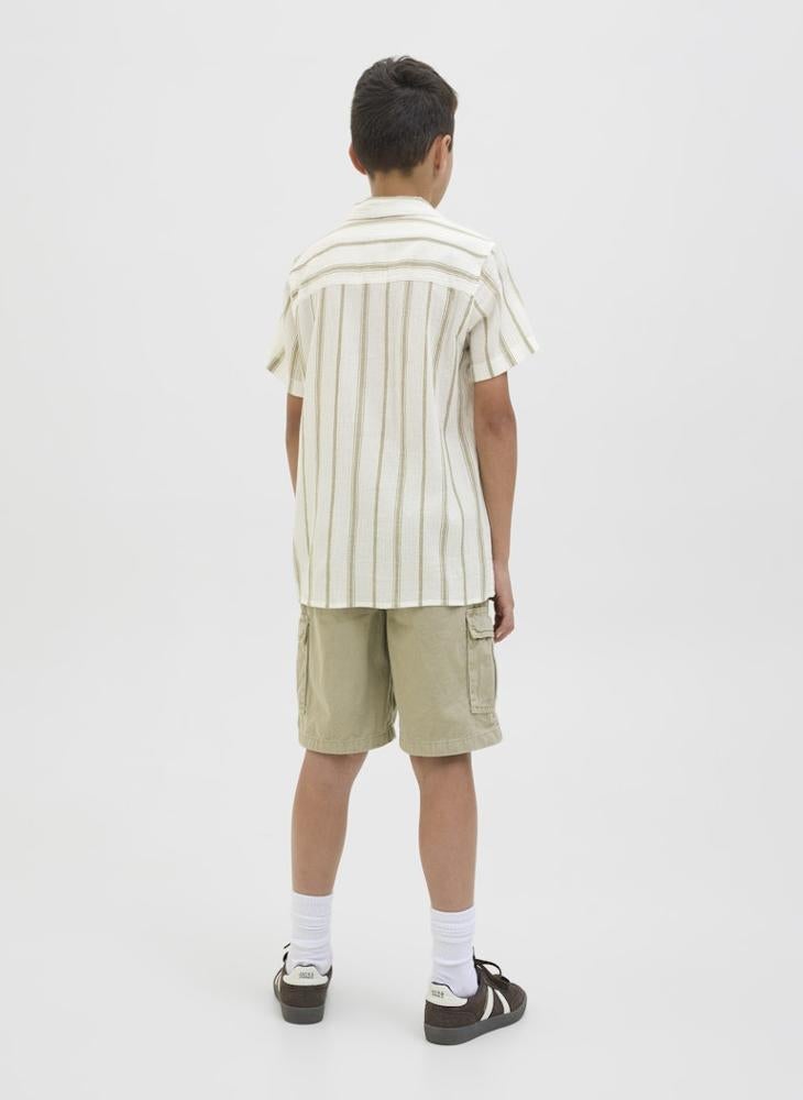 Jack & Jones Junior Kids Stripe Shirt  - Image 2