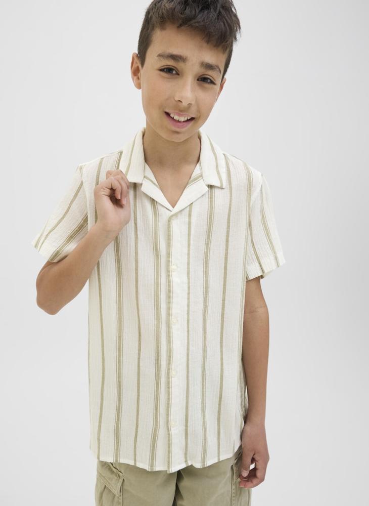 Jack & Jones Junior Kids Stripe Shirt  - Image 3