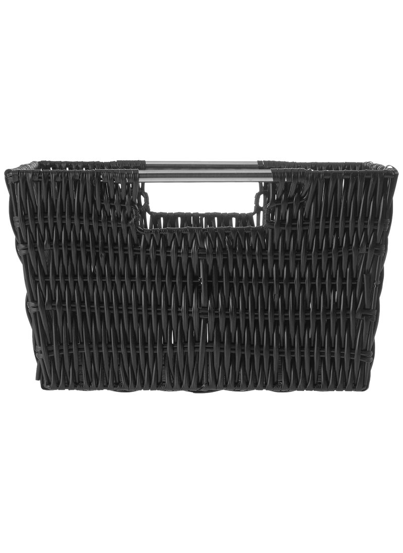 Whitmor Whitmor Rattique Storage Baskets - Black - (3 Piece Set)  - Image 3