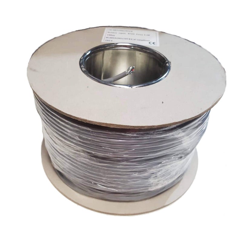 كابل بيلدن 8723 060100 محمي 22 AWG متعدد الموصلات غلاف كروم PVC 32 H x 17 W x 18 L