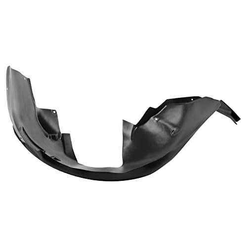 TRQ Front Right Inner Fender Liner Black Passenger Side Compatible with 2008-2009 Pontiac G8 GM1249204 - Image 5