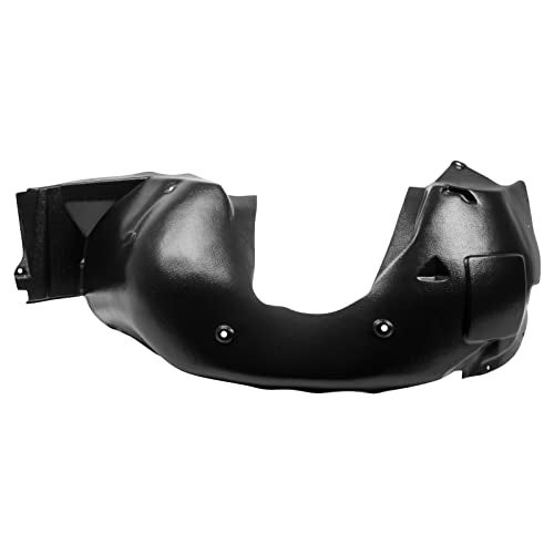 TRQ Front Right Inner Fender Liner Black Passenger Side Compatible with 2008-2009 Pontiac G8 GM1249204 - Image 3