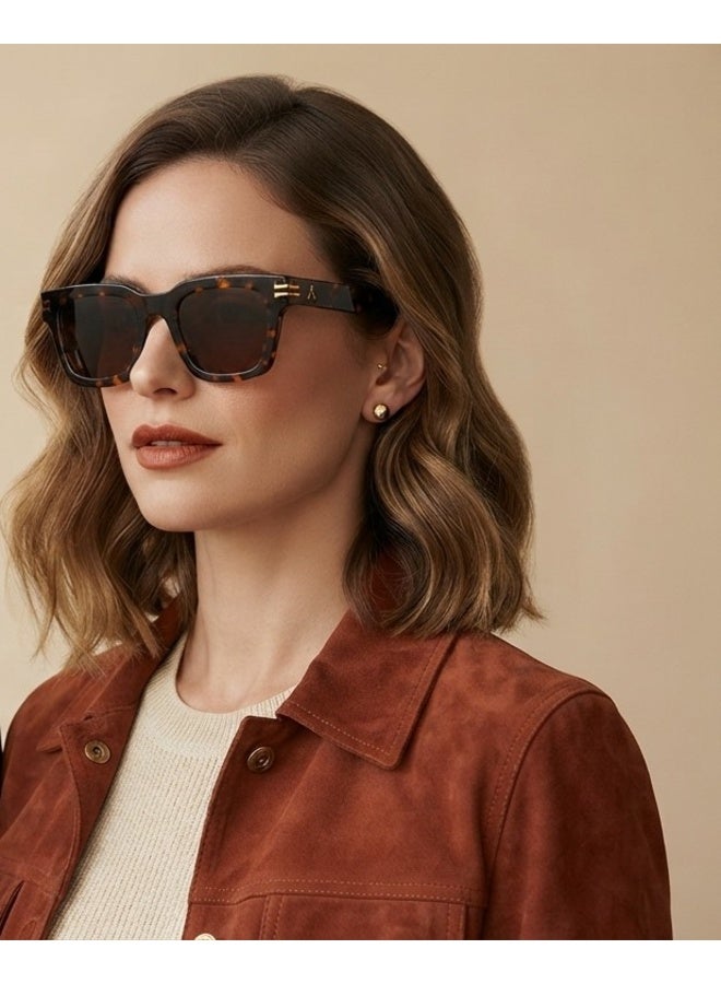 IVILARA SQM22021 Polarized IVILARA Women Sunglasses (Brown) - Image 1