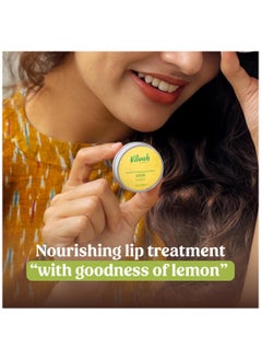vilvah STORE Lemon Lip Balm, 10g  - Image 2