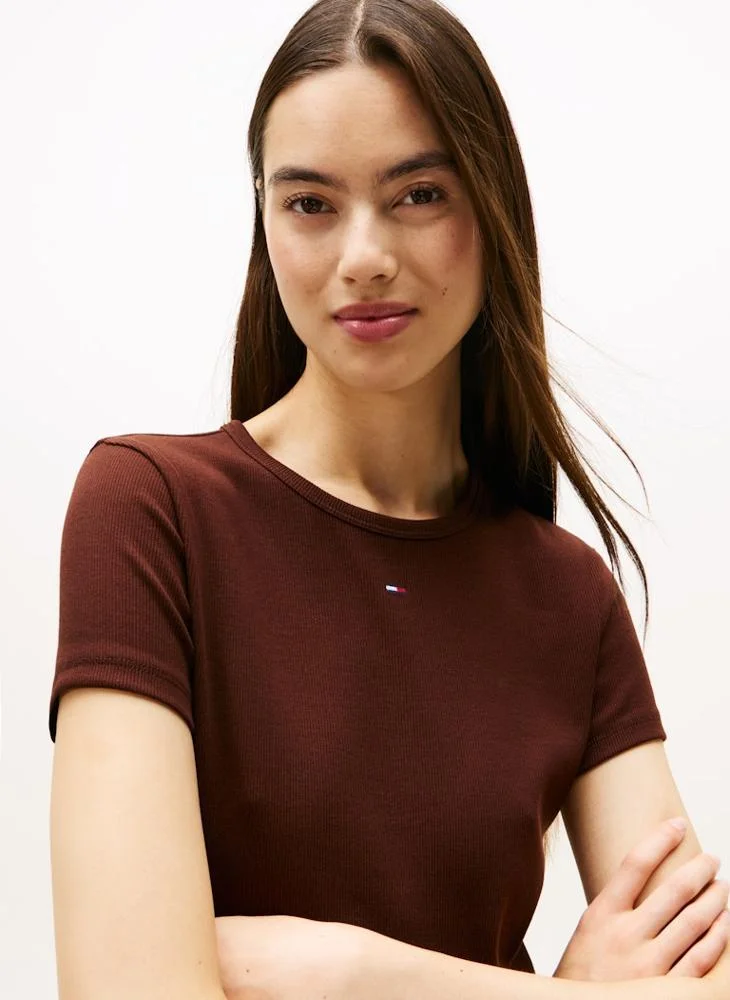 TOMMY JEANS Logo Crew Neck T-Shirt