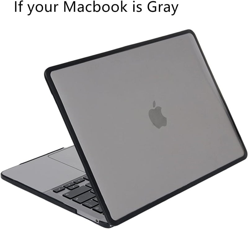 سيفن لاين متوافق مع حافظة MacBook Air 13.6" M4 A3240 2025، غطاء صلب غير لامع مقاوم لبصمات الأصابع ومجموعة غطاء لوحة مفاتيح - حماية كاملة للجسم - Image 3