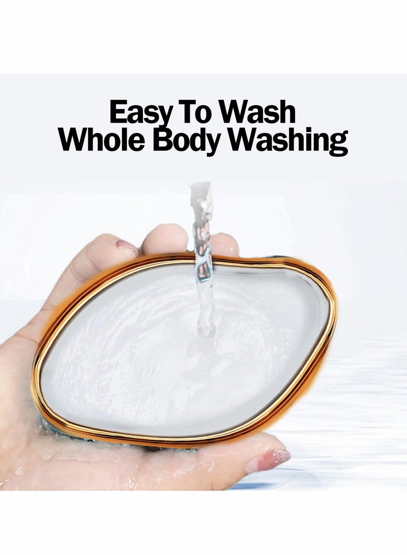 كاست ويف ممحاة إزالة الشعر، أدوات إزالة الشعر الكريستالية غير المؤلمة، ممحاة شعر الكريستال السحرية، بشرة ناعمة وملساء، إزالة شعر الكريستال بسرعة وسهولة للرجال والنساء (ذهبي) - Image 5