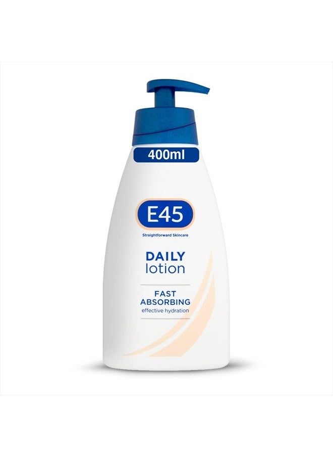 e45 - Daily Moisturising Lotion, 400 ml - Image 1