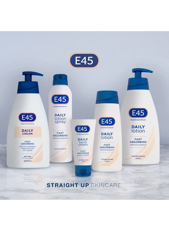 e45 - Daily Moisturising Lotion, 400 ml - Image 1
