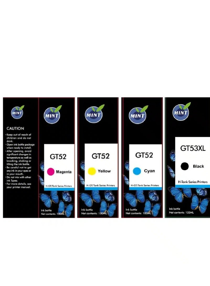 Mint Ink Refill Kit Compatible with HP Printer Ink Tank 319 410 419 HP 61 60 62 63 564 920 901 902 932 933 934 940 950 951 952 94 95 96 4 Colors